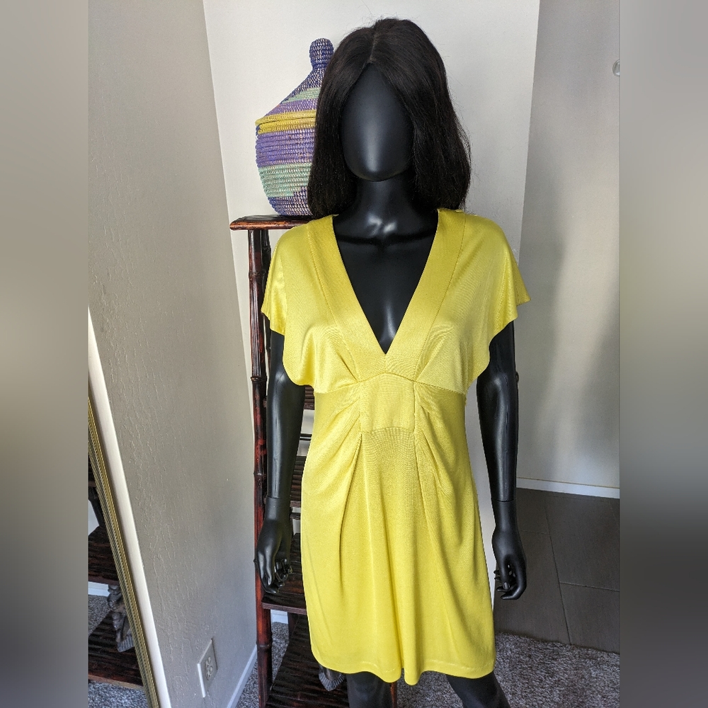 Ali Ro , V Neck Jersey Dress